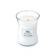 Medium Hourglass Candle White Tea & Jasmine WoodWick Medium Hourglass Candle White Tea & Jasmine WoodWick